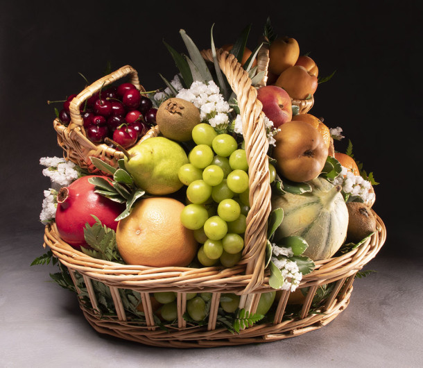 Sutton Basket - All Fruit $170
